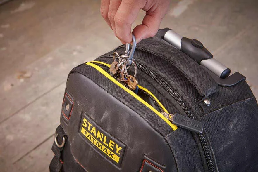 STANLEY - Sac à Dos Porte-Outils Avec Roulettes Et Poignée Télescopique 12 STANLEY - Sac à Dos Porte-Outils Avec Roulettes Et Poignée Télescopique – Image 10