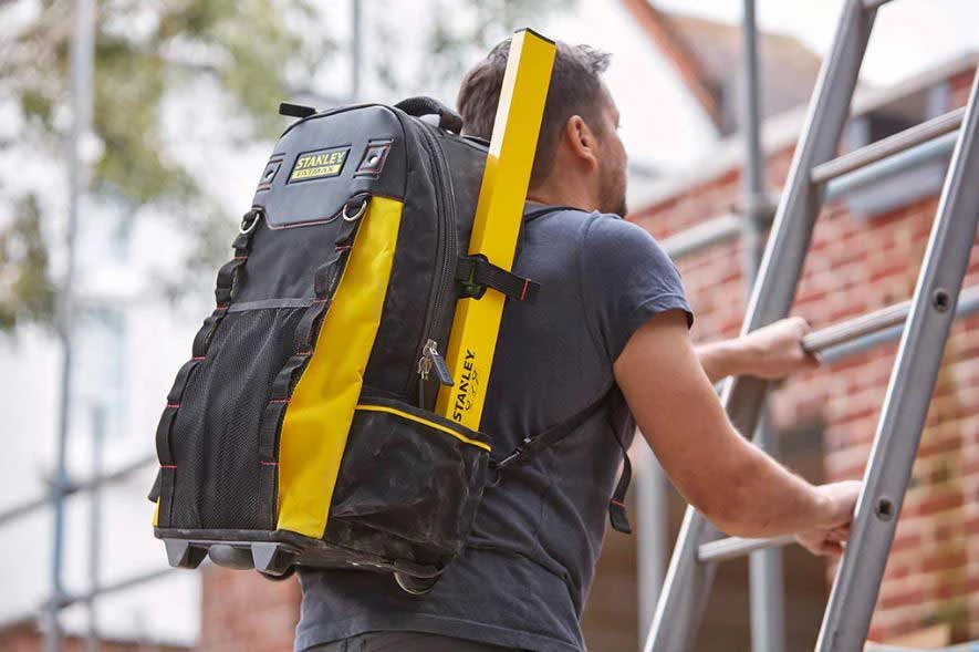 STANLEY - Sac à Dos Porte-Outils Avec Roulettes Et Poignée Télescopique 13 STANLEY - Sac à Dos Porte-Outils Avec Roulettes Et Poignée Télescopique – Image 11