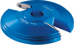 Scheppach Plate-bande à Plaquettes Carbure Interchangeables