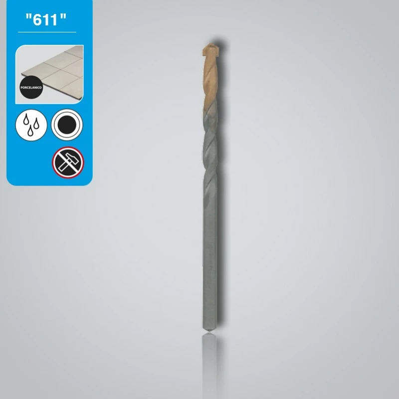 LEMAN - Foret Cylindrique Carrelage (Ø 4, 5, 6, 8, 10 Mm) 4 LEMAN - Foret Cylindrique Carrelage (Ø 4, 5, 6, 8, 10 Mm) – Image 2