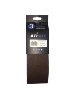ATI - Bandes Sans Fin 75 Mm X 457 Mm Pour Le Bois Et Métal En Grain De 40, 80 Et 120