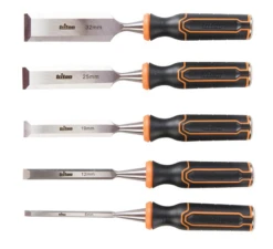 TRITON - TWCS5 Ciseaux à Bois, 5 Pcs - 6/13/19/25/32mm