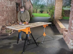 TRITON - SJA100E Étau/tréteau Portable SuperJaws -Outil Boutique Capture 625