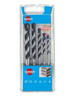 LEMAN - Coffret 5 Forets Cylindriques Béton