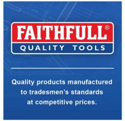 Faithfull - Grand Rabot à Main Professionnel En Fonte N°5, 355 X 60 Mm Largeur Fer : 50 Mm (coffret Bois) -Outil Boutique Faithfull Grand Rabot a main professionnel en fonte N 5 5