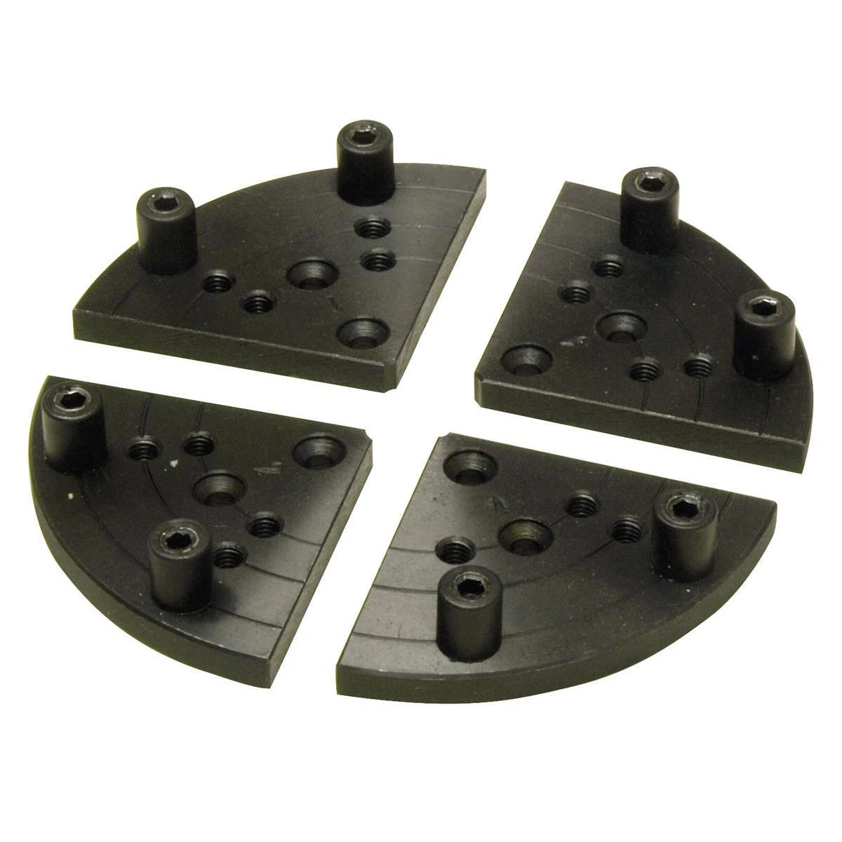 HOLZMANN - DP95PS - Plateau De Reprise 125 Mm - 4 Mors Pour Mandrin DP95 3 HOLZMANN - DP95PS - Plateau De Reprise 125 Mm - 4 Mors Pour Mandrin DP95