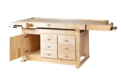 HOLZMANN - WB210C - Établi De Menuisier D'une Longueur De 2100 Mm Avec Tiroirs -Outil Boutique HOLZMANN WB210C etabli de menuisier d une longueur de 21 2