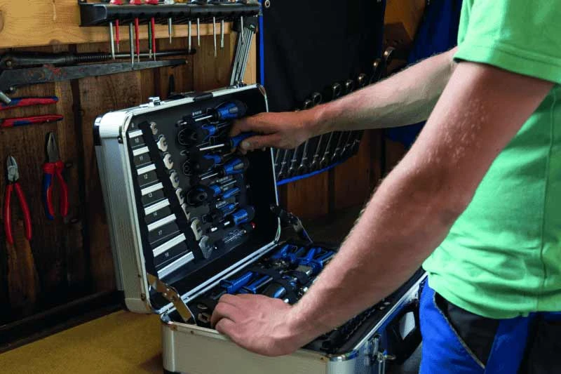 SCHEPPACH - TB150 - Malette à Outils - 101 Outils En Chrome Vanadium 9 SCHEPPACH - TB150 - Malette à Outils - 101 Outils En Chrome Vanadium – Image 7