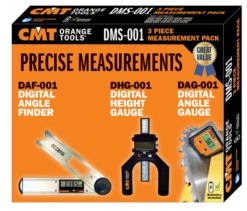 CMT - DMS-001 Pack 3 Outils De Mesure Pour Menuiserie