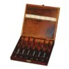 HOLZMANN - SCH6TLG Coffret De 6 Gouges De Tournage Longueur 185 Mm -Outil Boutique SCH6TLG Coffret de 6 Gouges de Tournage 2