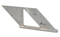 SHINWA - Equerre à Onglets Japonaise 45° Avec Butée - 115 X 150mm