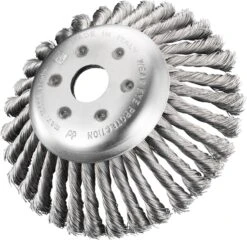 SIT - Brosse Conique En Acier Pour Débrousailleuse ø170 Et ø200 Mm