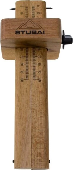 STUBAI - Trusquin Double 220 Mm En Bois Avec Graduation 150 Mm -Outil Boutique STUBAI Trusquin en Bois 150 mm STUB345501 2
