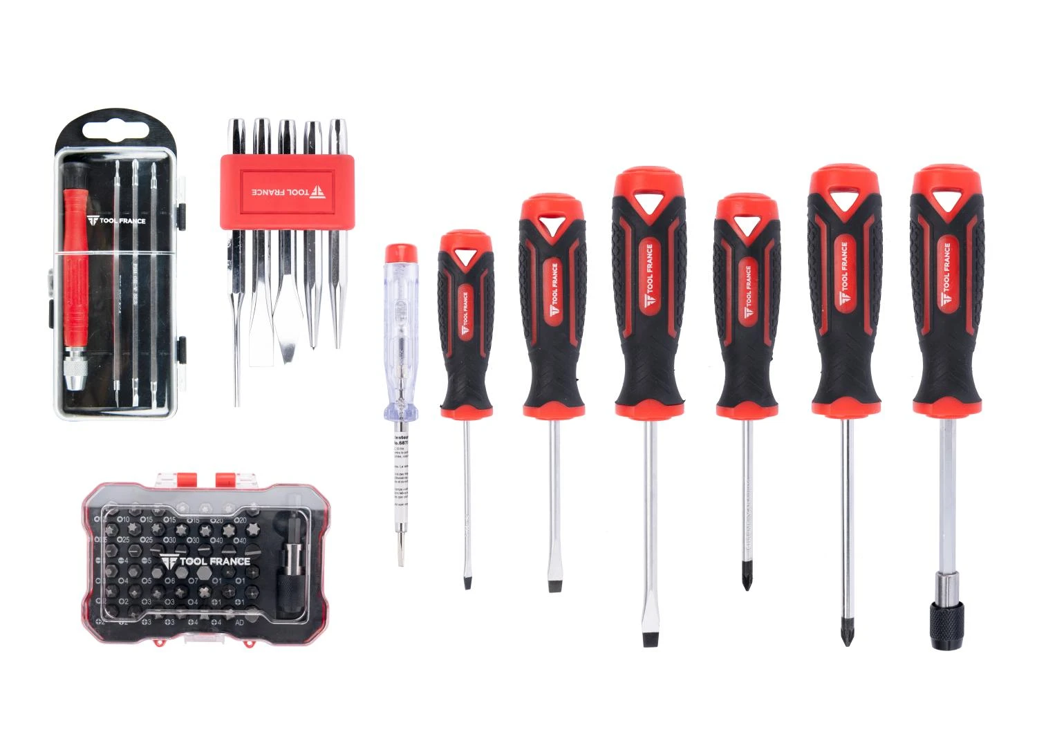 TOOL FRANCE - TFCO-136P Coffret En Aluminium De 136 Outils De Qualité Pour Le Bricolage 8 TOOL FRANCE - TFCO-136P Coffret En Aluminium De 136 Outils De Qualité Pour Le Bricolage – Image 6