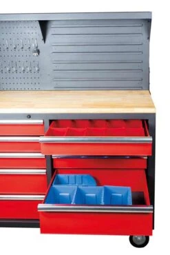 HOLZMANN - WEWA2130 - Servante D'Atelier 2115 X 490 X 1438 Mm -Outil Boutique WEWA2130 Servante d Atelier avec tiroirs