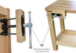 ÉTABLIS FRANÇOIS - PH 28 - Presse Horizontale "Grand Modèle" Ouverture Max. 340 Mm -Outil Boutique eTABLIS FRANcOIS PH 28 Presse horizontale Grand modele O 2