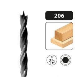 Leman - Foret Helicoïdale HSS Bois