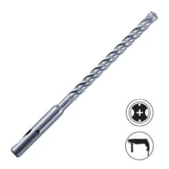 Foret SDS+ - 4 Taillants - Béton Armé (différents Diamètres Disponibles)