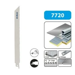 Leman - Carte De 5 Lames Pour Scie Sabre Pour Métal