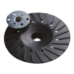 Leman - Plateau Caoutchouc écrou M14 Pour Disque Fibre ( Ø 115 Ou 125 Ou 180 )