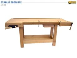 ETABLIS FRANCOIS - MEH Etablis D'ébéniste Avec Presse Avant Horizontale PH28