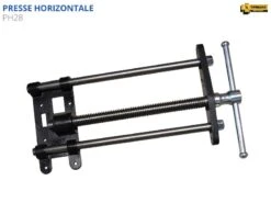 ÉTABLIS FRANÇOIS - ESCH Etablis Sculpteur / Luthier Avec Presse Avant Horizontale PH28 -Outil Boutique presse horizontale etablis PH28
