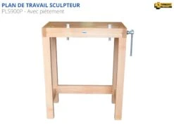 ÉTABLIS FRANÇOIS - PLS900 Plan De Travail Pour Sculpteur -Outil Boutique site PLS900 SPE